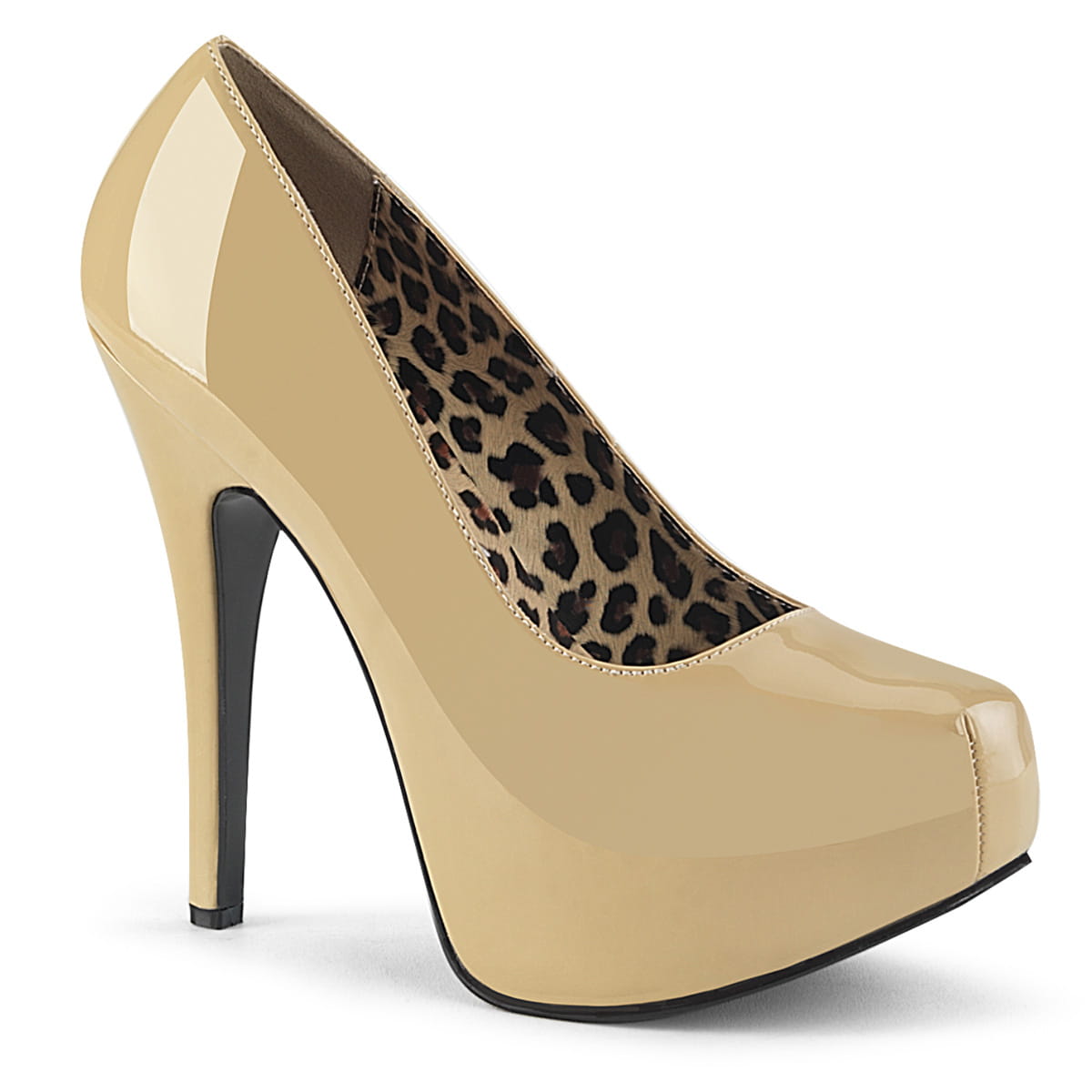 Pleaser Pink Label TEEZE-06W Unisex Pumps Beige  EU 44