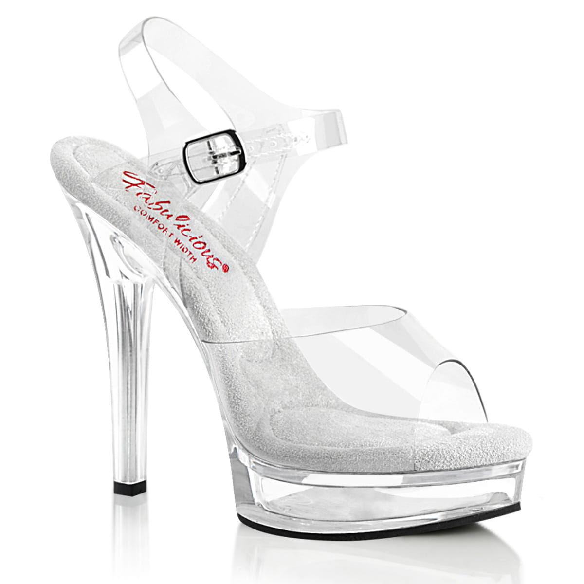 Fabulicious MAJESTY-508 Damen Sandale Transparent  EU 40