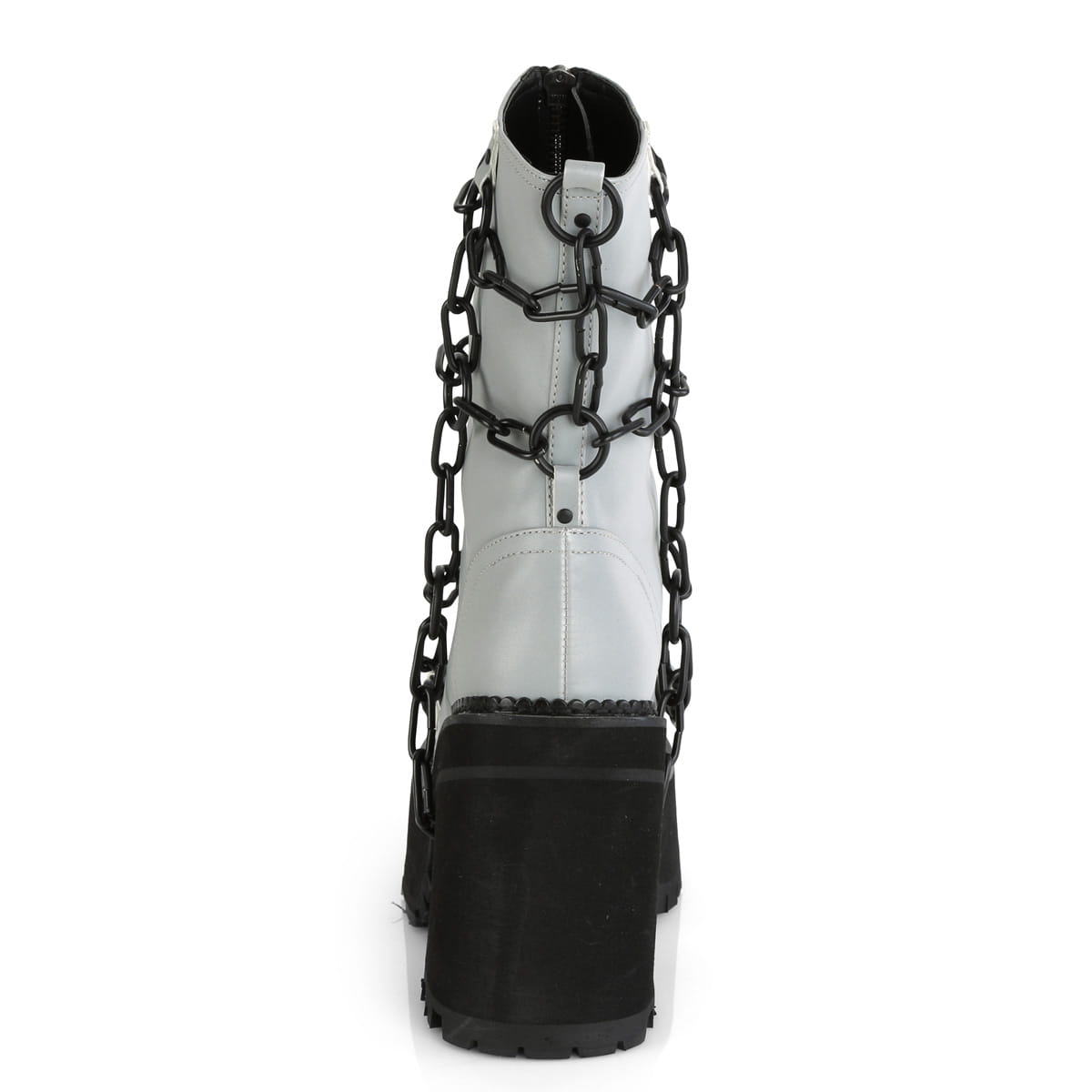 DemoniaCult ASSAULT-66 Damen Stiefelette Grau  EU 40
