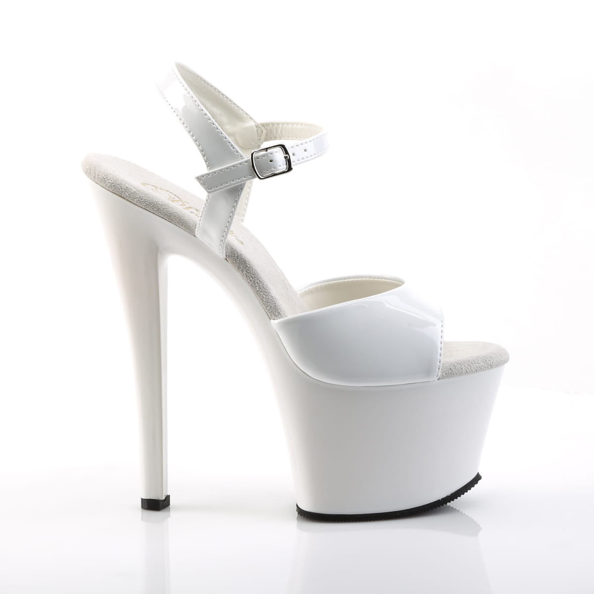 Pleaser SKY-309 Damen Sandale Weiß  EU 43