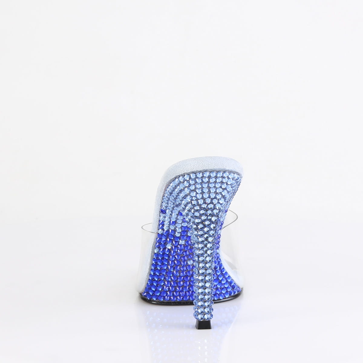 Fabulicious GALA-01DMM Damen Slipper Transparent Hellblau EU 35
