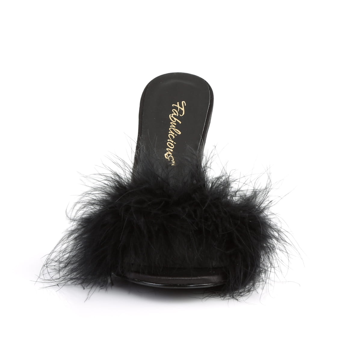 Fabulicious CLASSIQUE-01F Damen Slipper Schwarz  EU 38