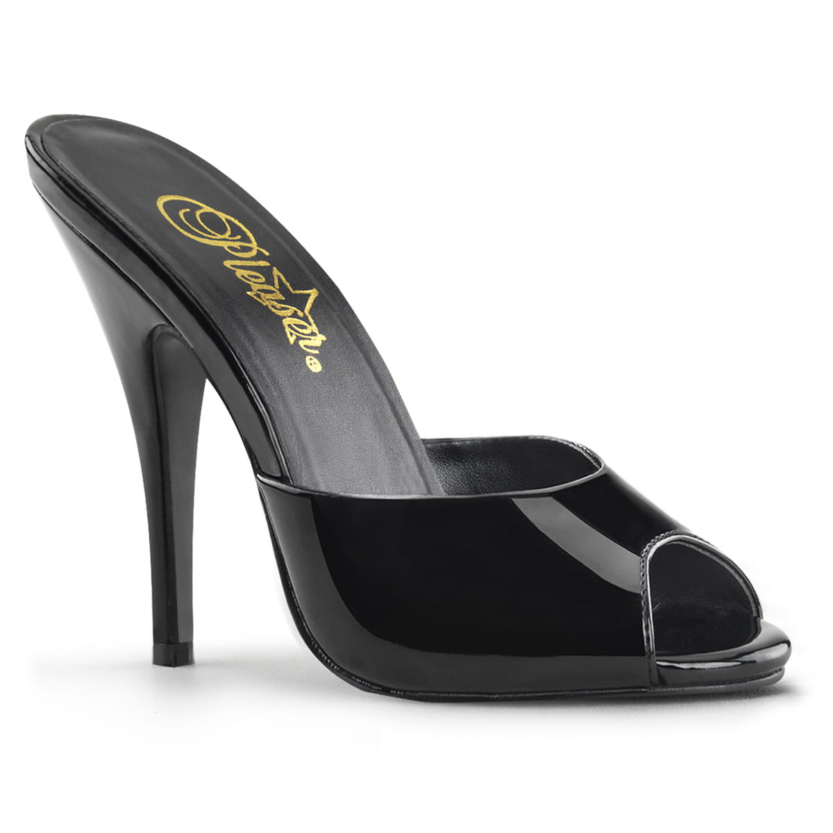 Pleaser Pink Label SEDUCE-101 Damen Slipper Schwarz EU 44