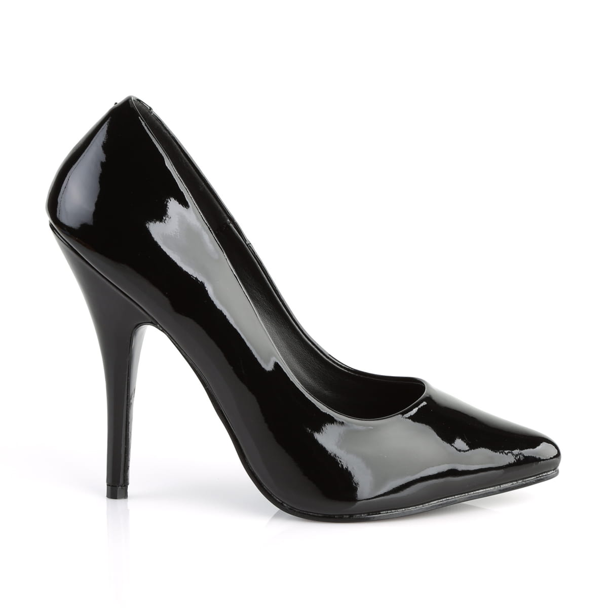 Pleaser SEDUCE-420 Damen Pumps Schwarz Lack EU 39