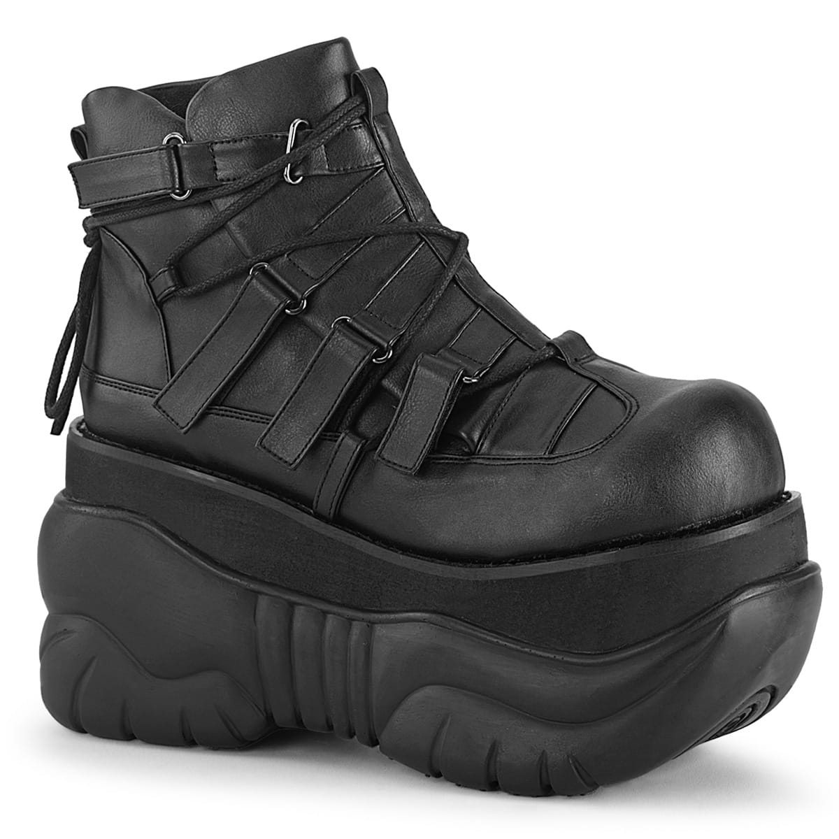 DemoniaCult BOXER-13 Unisex Stiefelette Schwarz  EU 40