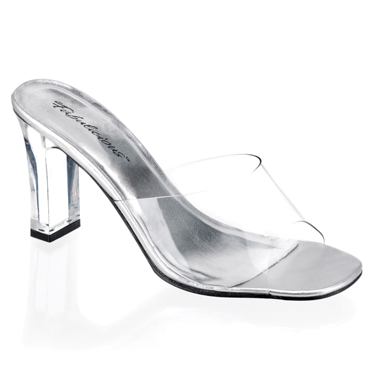 Fabulicious ROMANCE-301 Damen Slipper Transparent EU 41