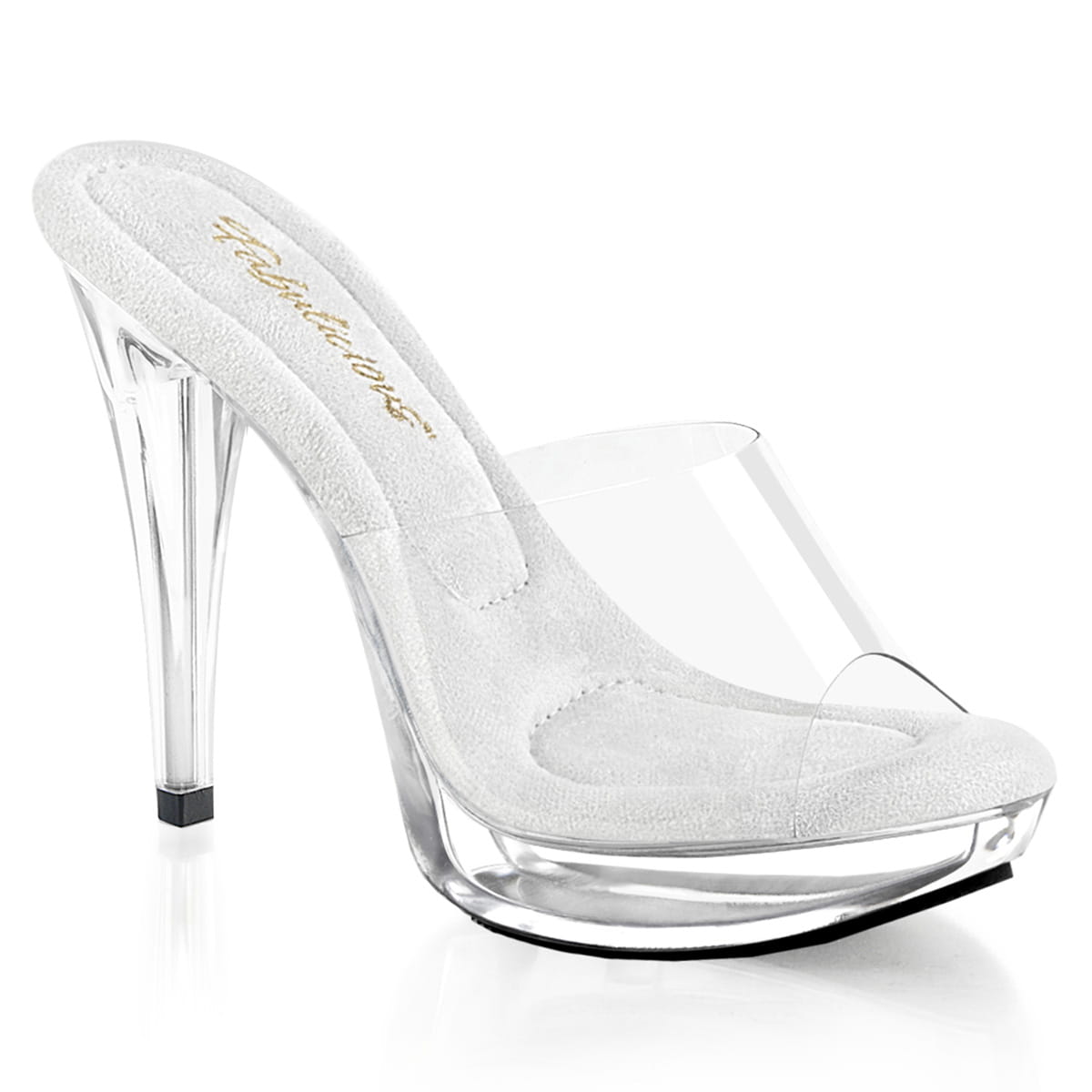 Fabulicious COCKTAIL-501 Damen Slipper Transparent EU 42