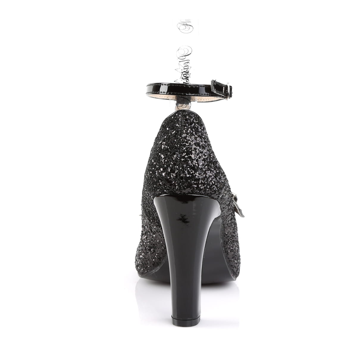Pleaser Pink Label QUEEN-01 Damen Pumps Schwarz  EU 46