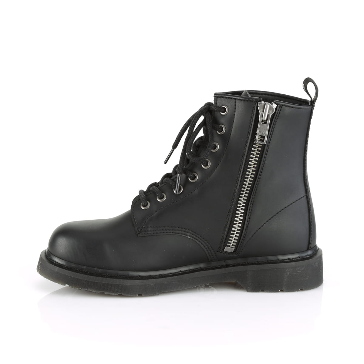 DemoniaCult BOLT-100 Unisex Stiefel Schwarz  EU 45