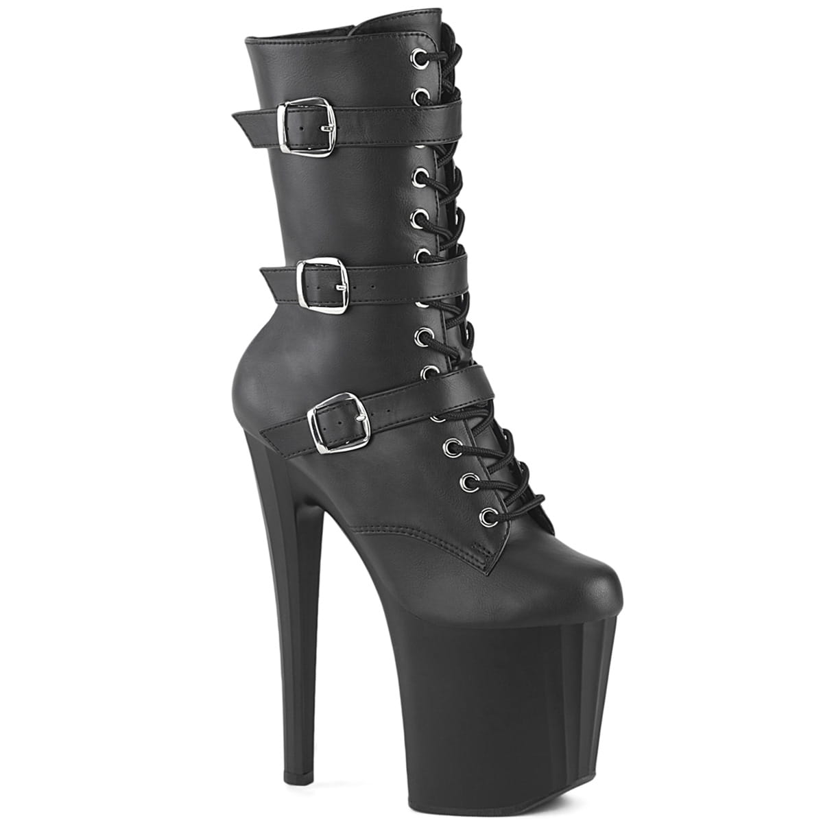 Pleaser ENCHANT-1043 Damen Stiefelette Schwarz EU 37