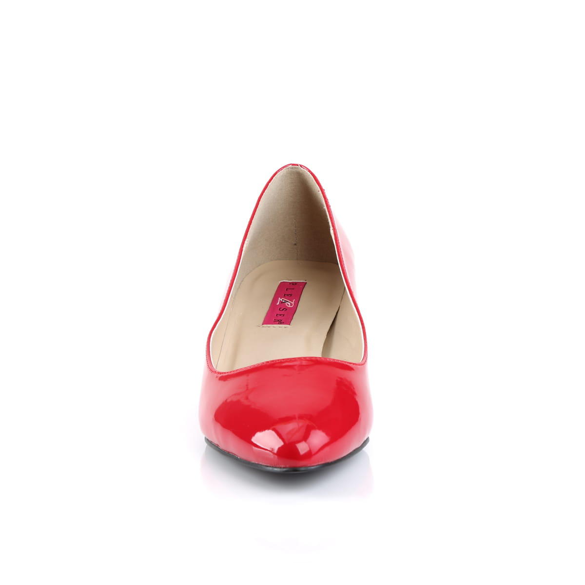 Pleaser Pink Label FAB-420 Damen Pumps Rot  EU 42