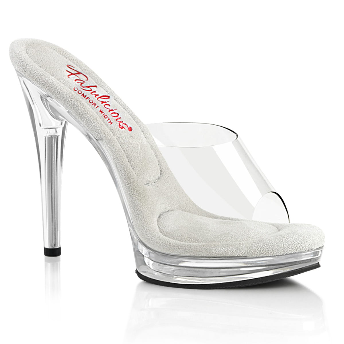 Fabulicious GLORY-501 Damen Slipper Transparent EU 41