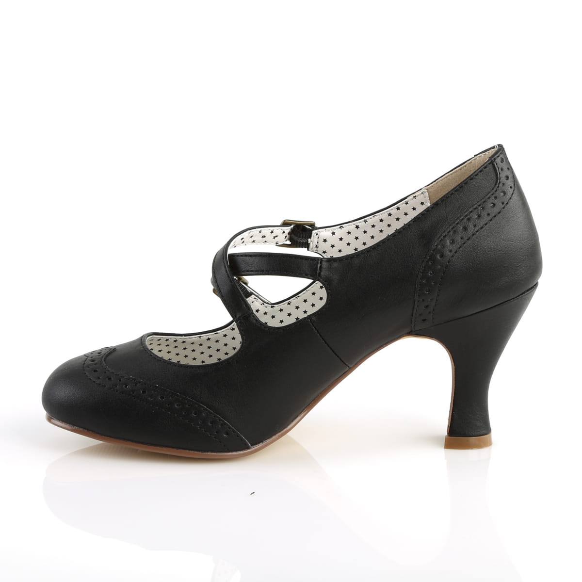 Pin Up Couture FLAPPER-35 Damen Pumps Schwarz  EU 36