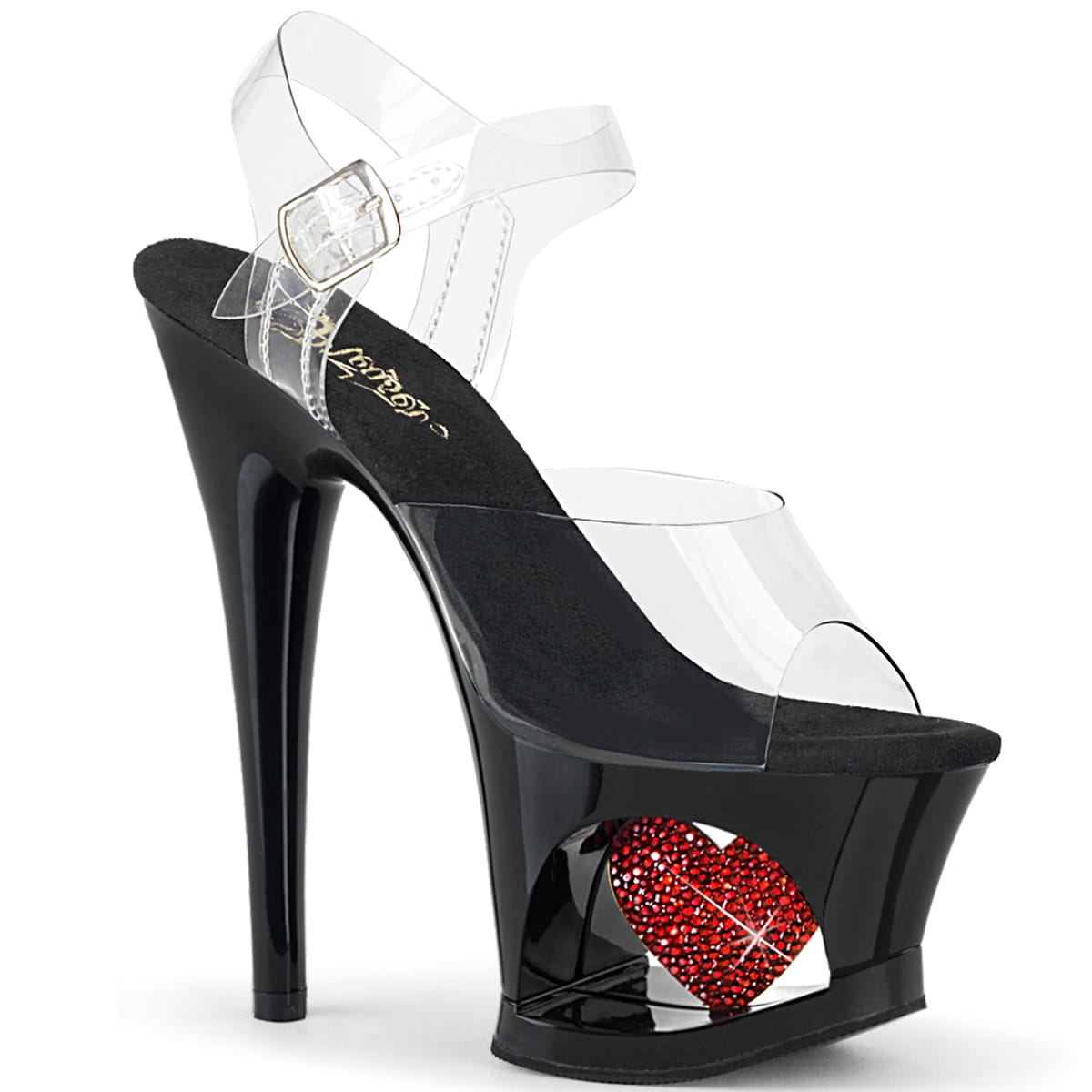 Pleaser MOON-708HRS Damen Sandale