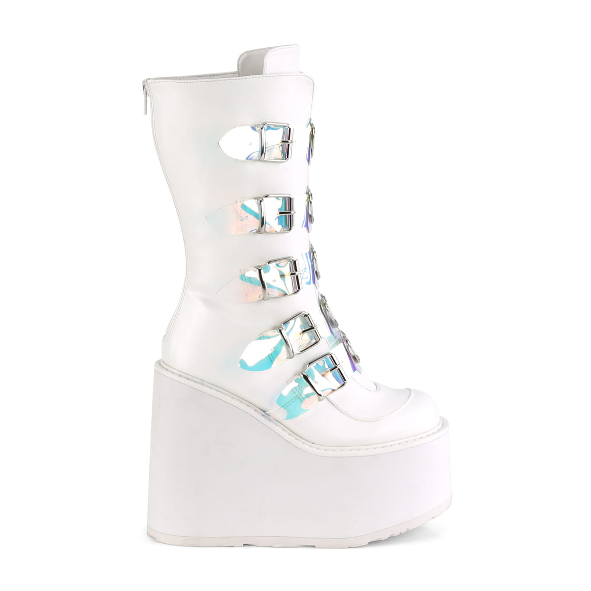DemoniaCult SWING-230 Damen Stiefel Weiß  EU 40