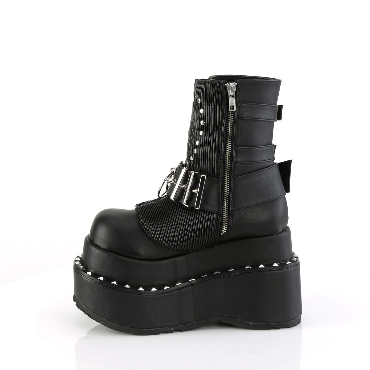 DemoniaCult BEAR-150 Damen Stiefelette Schwarz  EU 38