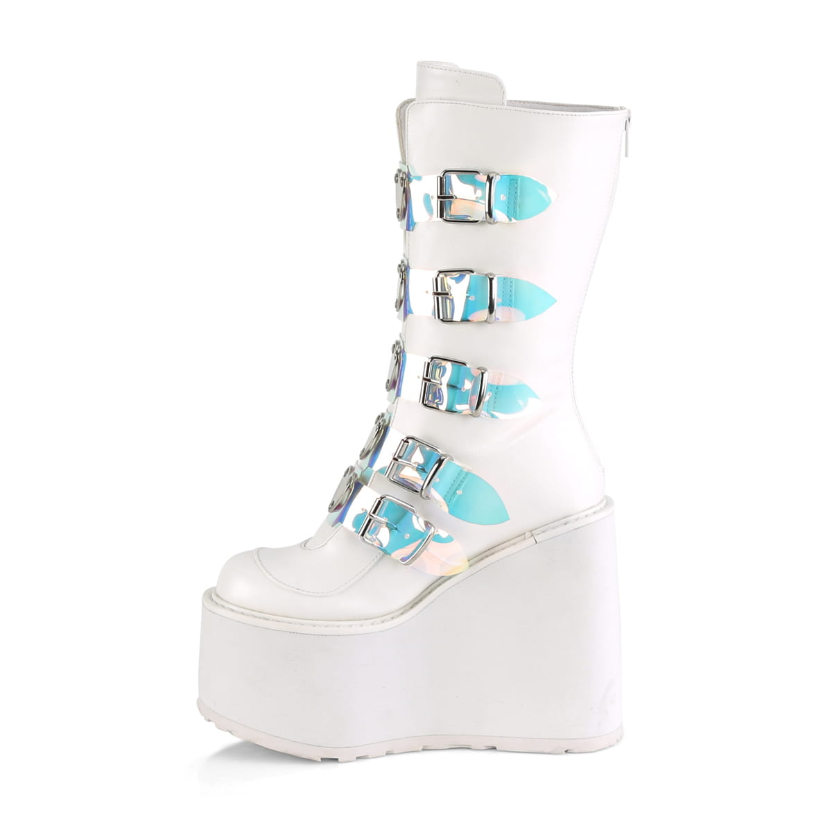 DemoniaCult SWING-230 Damen Stiefel Weiß  EU 40