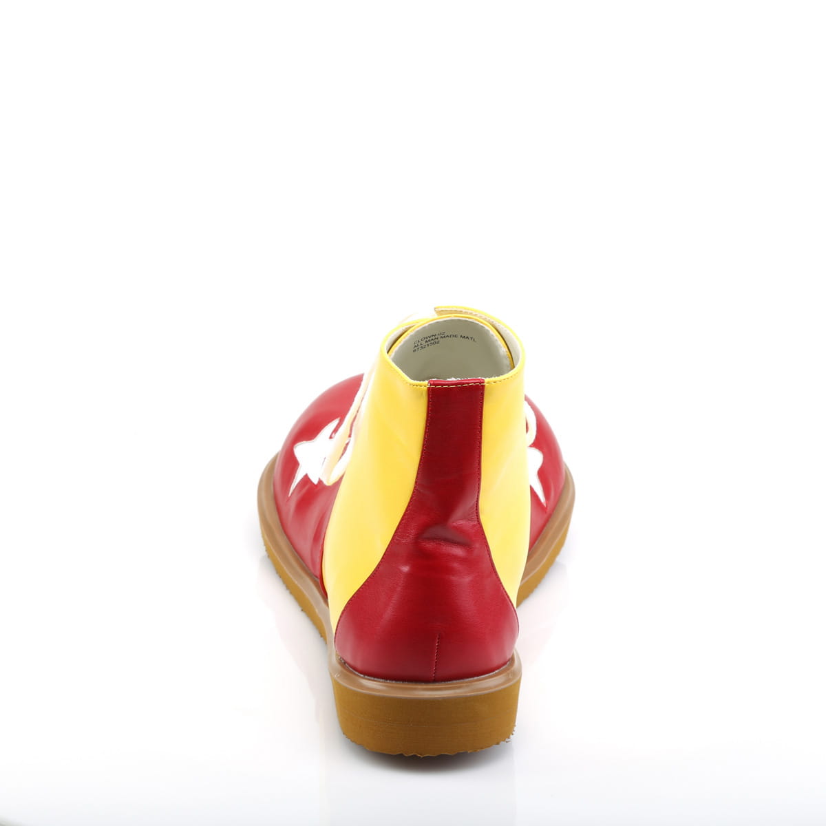 Funtasma CLOWN-02 Herren Halbschuh Gelb Rot OS