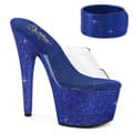 Transparent Blau