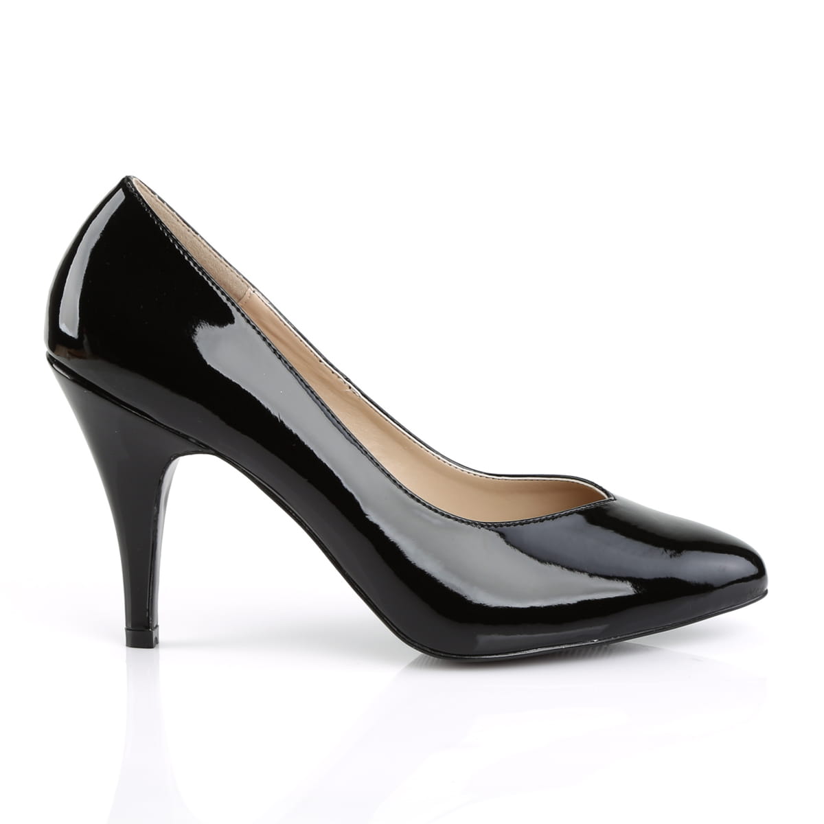 Pleaser Pink Label DREAM-420 Damen Pumps Schwarz Lack EU 38