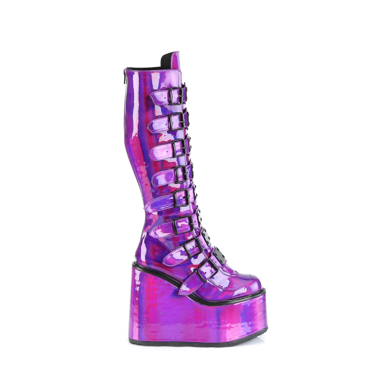 DemoniaCult SWING-815 Damen Stiefel Lila  EU 39
