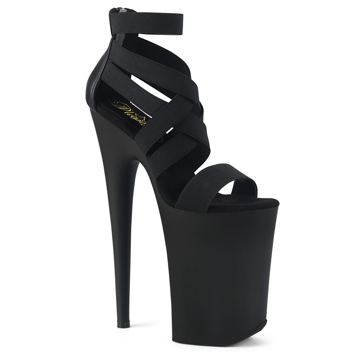 Pleaser INFINITY-969 Damen Sandale Schwarz