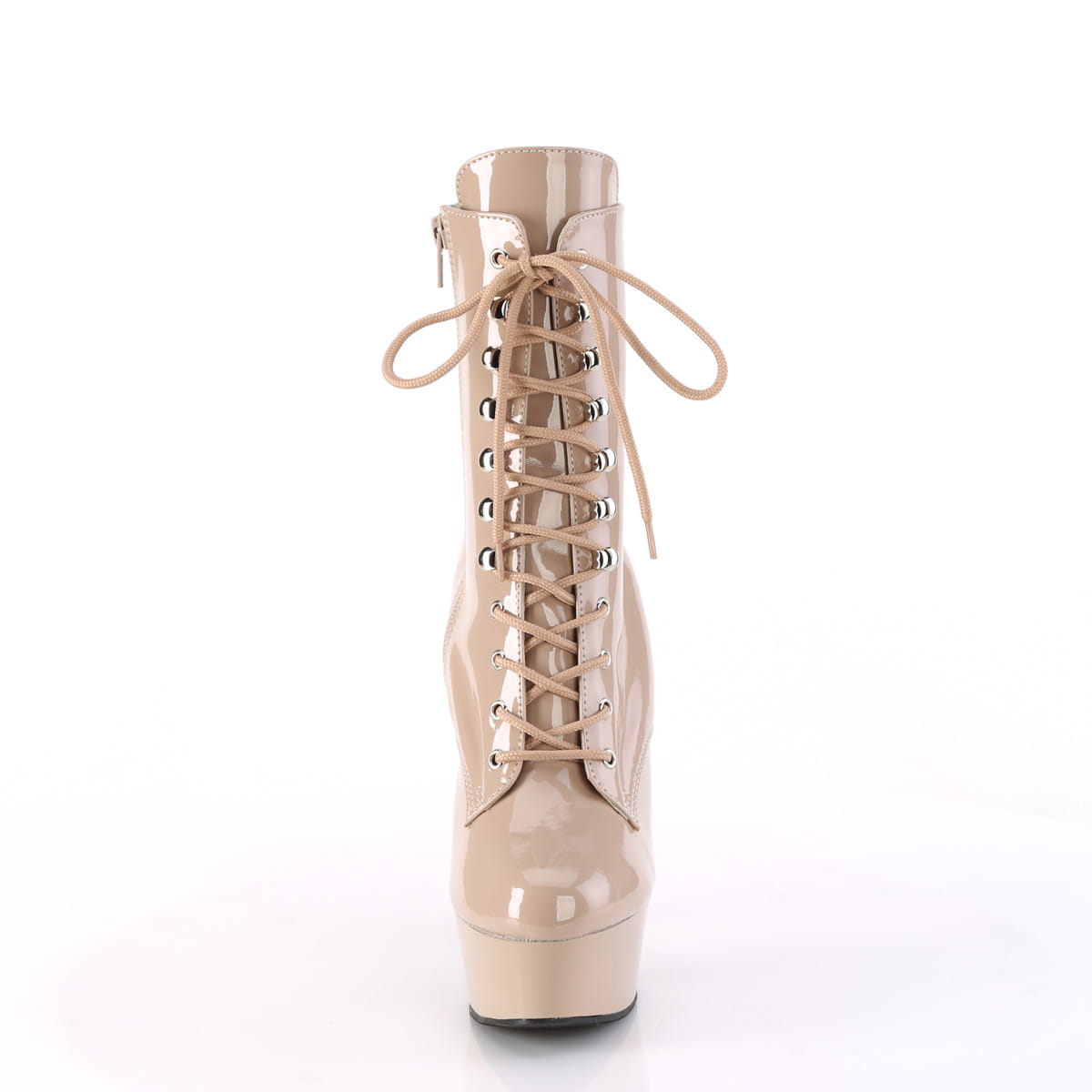 Pleaser DELIGHT-1020 Damen Stiefelette Beige  EU 43