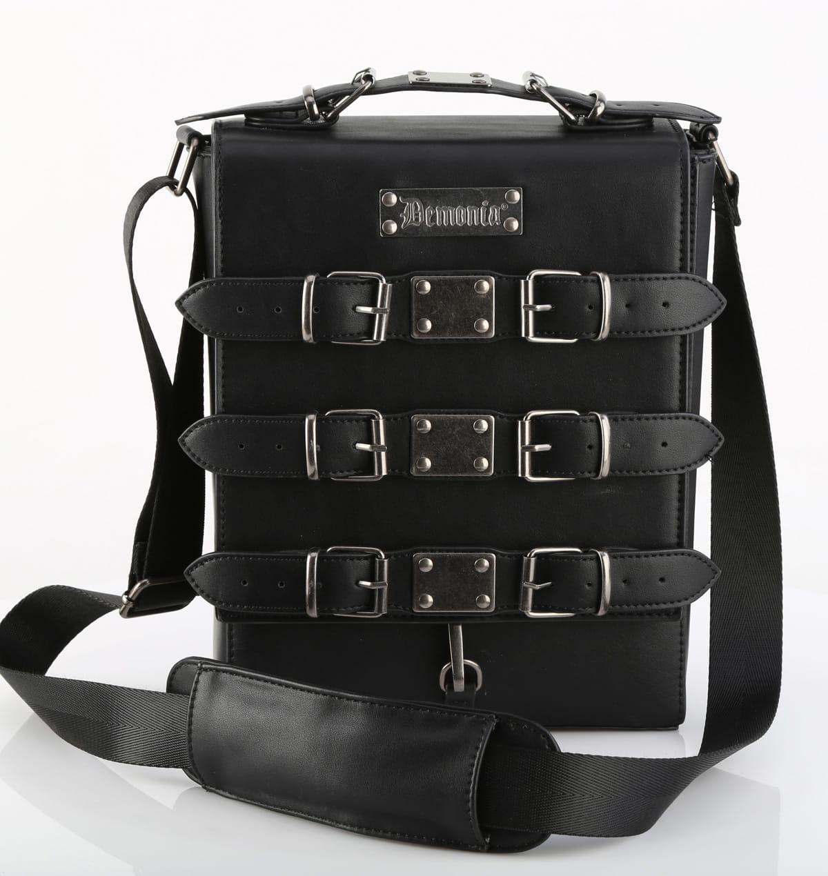 DemoniaCult HB-660 Crossbody Tasche Schwarz