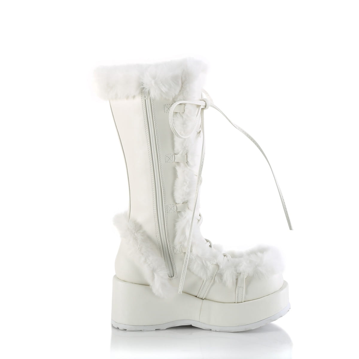 DemoniaCult CUBBY-311 Damen Stiefel Weiß  EU 38