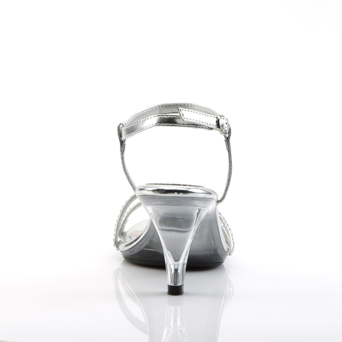 Fabulicious BELLE-316 Damen Sandale Silber  EU 38
