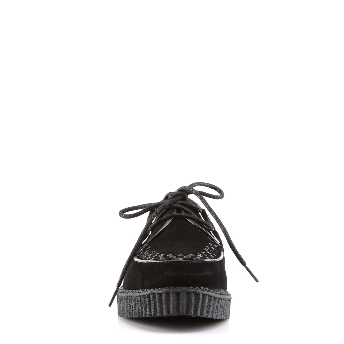 DemoniaCult CREEPER-602S Unisex Creeper Schwarz  EU 45