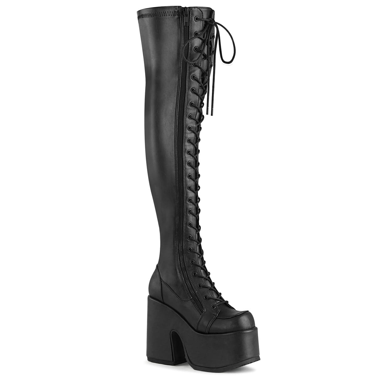 DemoniaCult CAMEL-300 Damen Stiefel Schwarz  EU 38