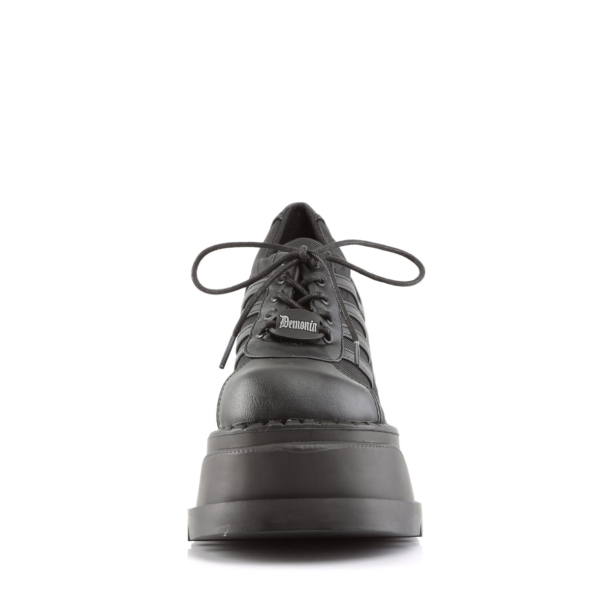 DemoniaCult STOMP-08 Damen Halbschuhe Schwarz  EU 38