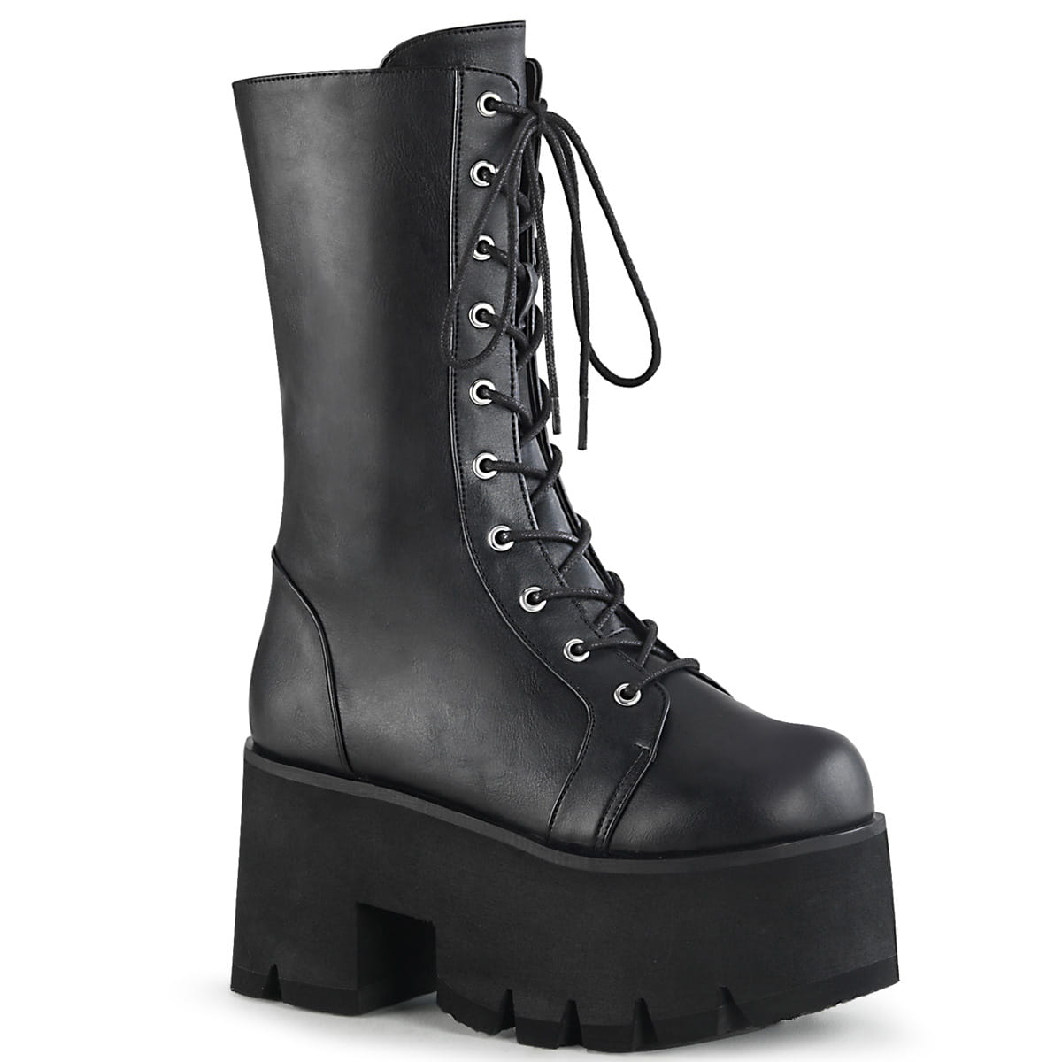 DemoniaCult ASHES-105 Damen Stiefel Schwarz  EU 42