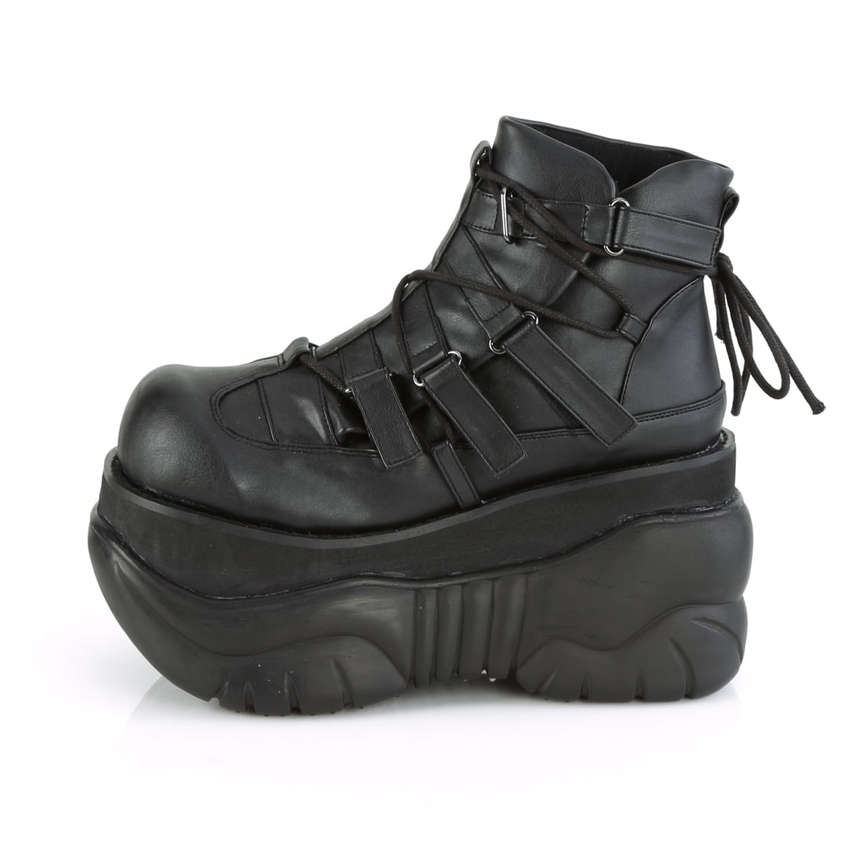 DemoniaCult BOXER-13 Unisex Stiefelette Schwarz  EU 40