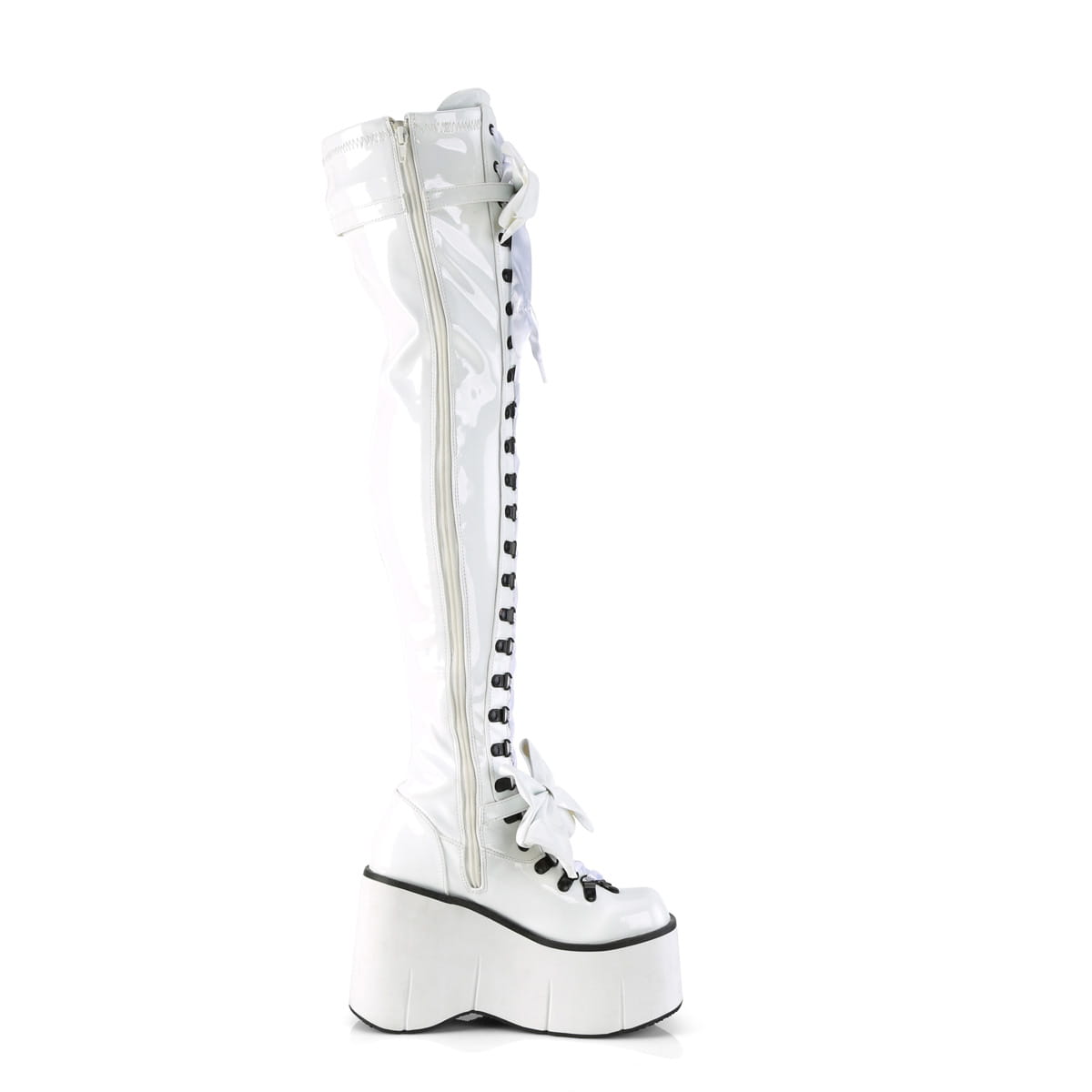 DemoniaCult KERA-303 Damen Stiefel Weiß  EU 39
