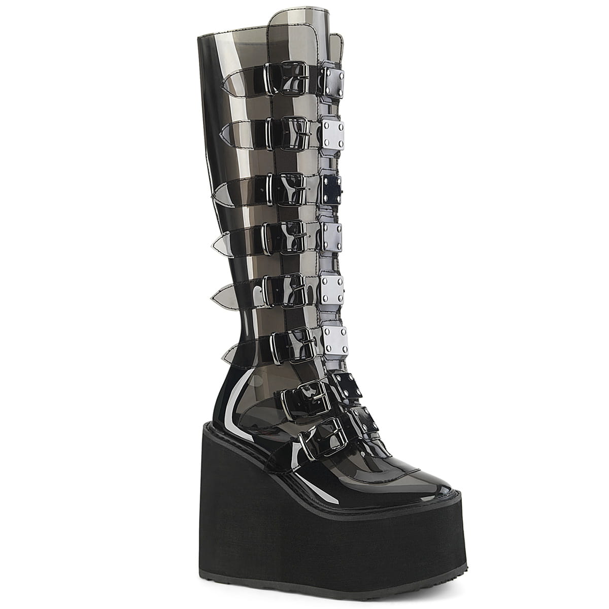 DemoniaCult SWING-815C Damen Stiefel Schwarz  EU 39
