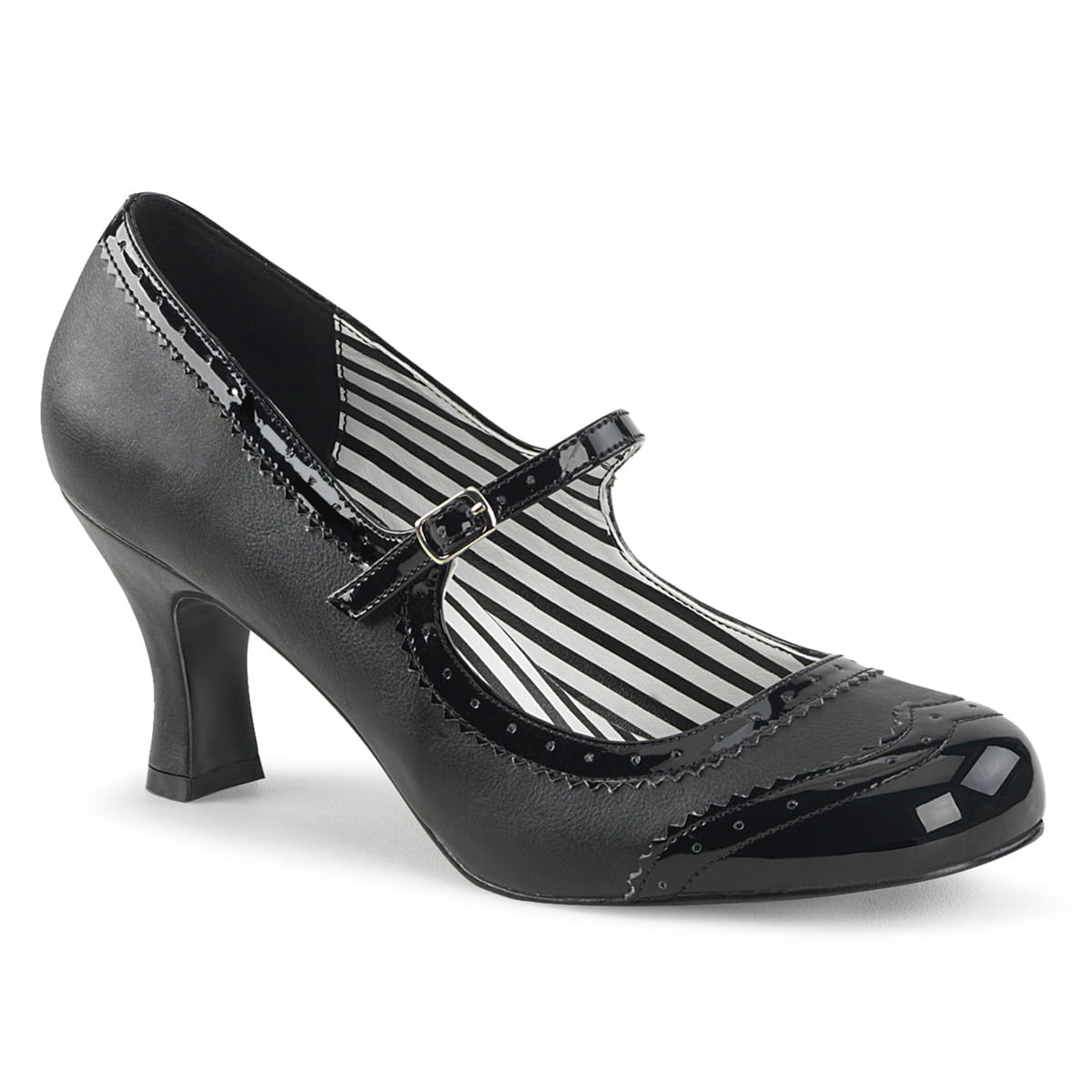 Pleaser Pink Label JENNA-06 Damen Pumps Schwarz  EU 39