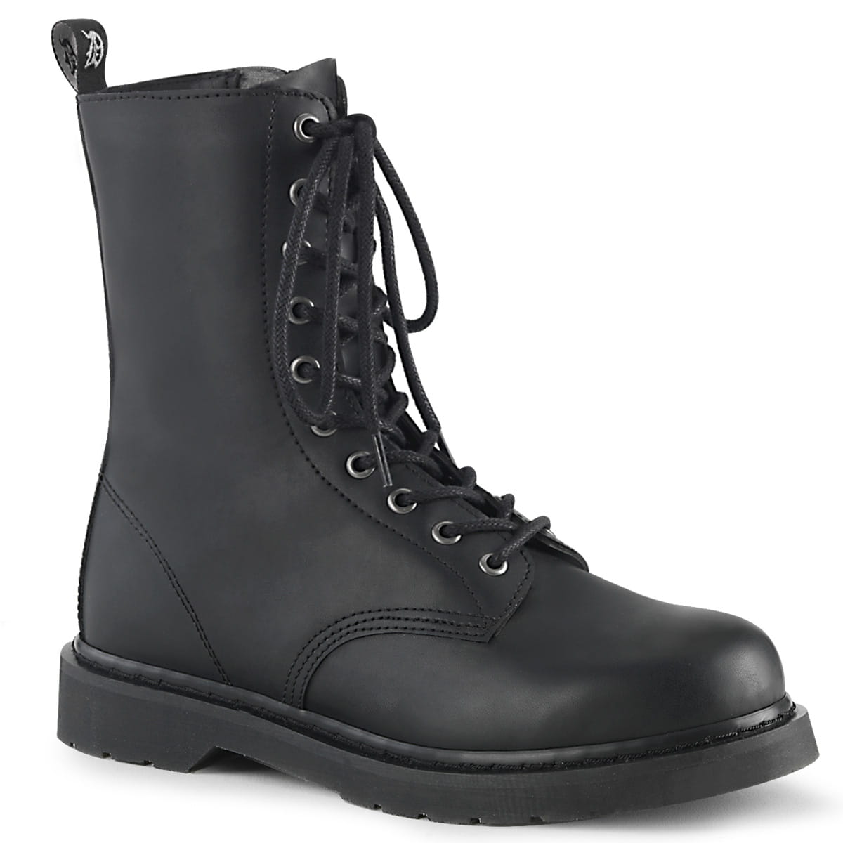 DemoniaCult BOLT-200 Unisex Stiefel Schwarz  EU 46