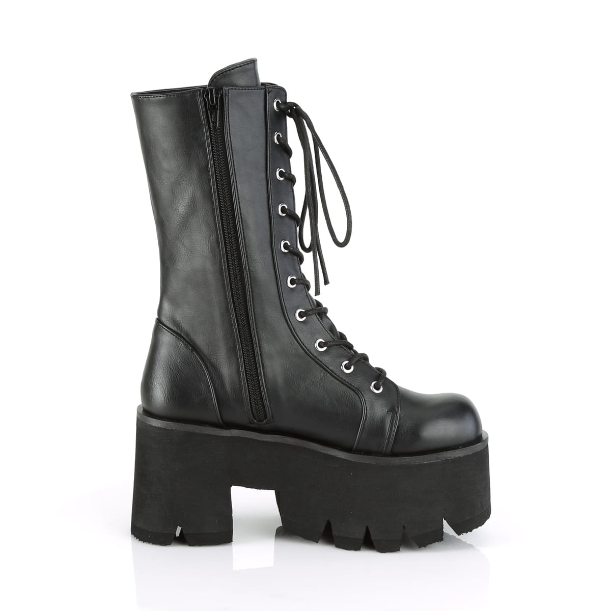 DemoniaCult ASHES-105 Damen Stiefel Schwarz  EU 42