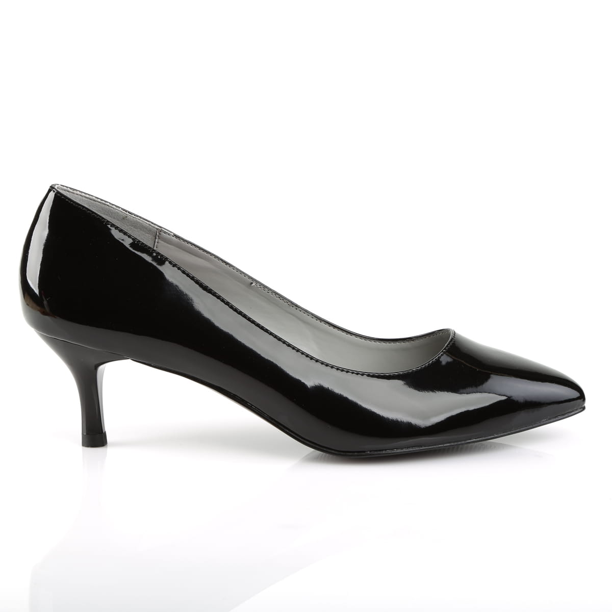 Pleaser Pink Label KITTEN-01 Damen Pumps Schwarz  EU 41