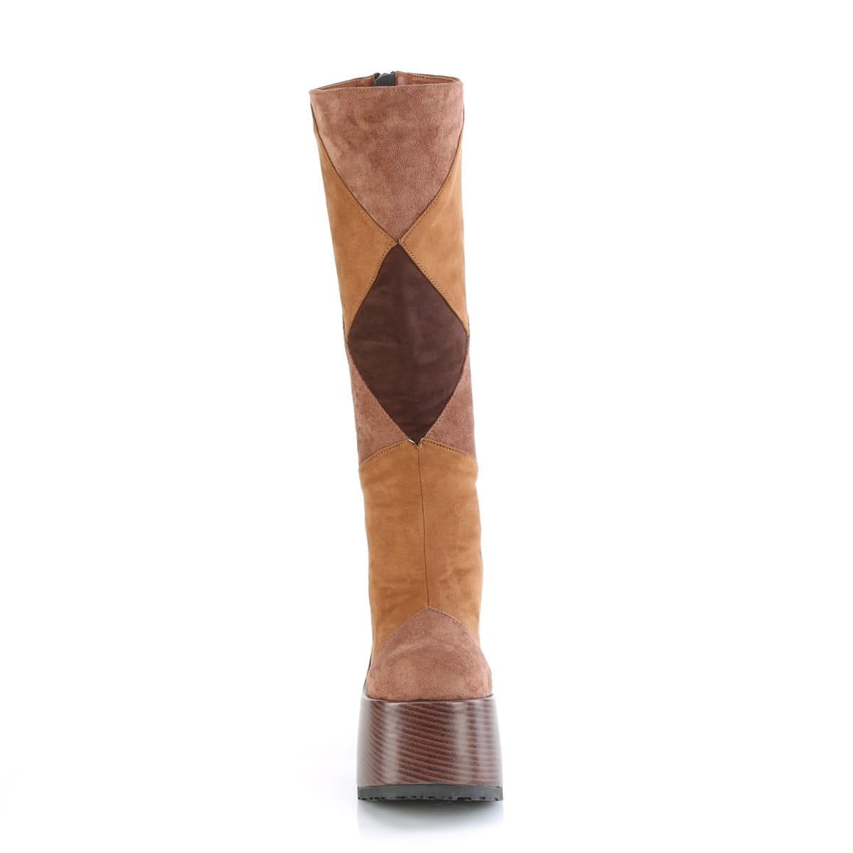 DemoniaCult CAMEL-280 Damen Stiefel Braun Mehrfarbig EU 41