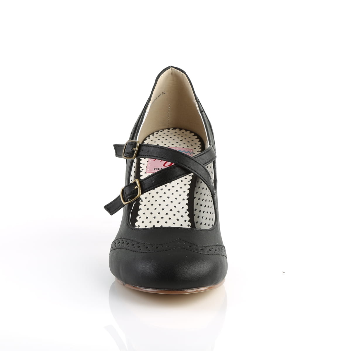 Pin Up Couture FLAPPER-35 Damen Pumps Schwarz  EU 36
