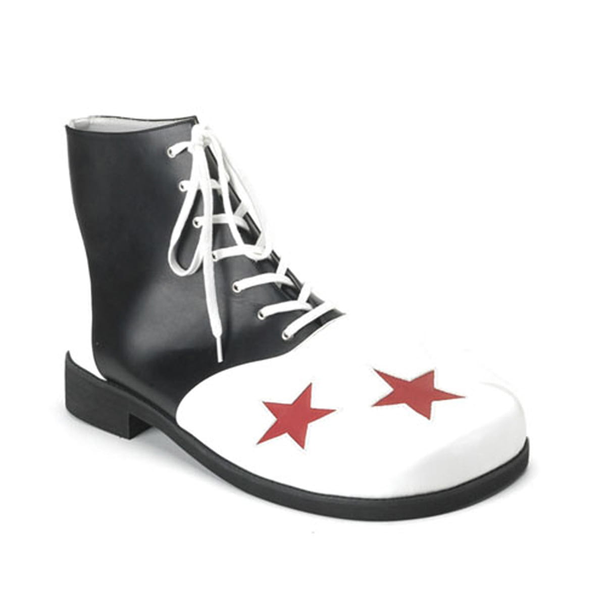 Funtasma CLOWN-02 Herren Halbschuh Schwarz Weiß OS