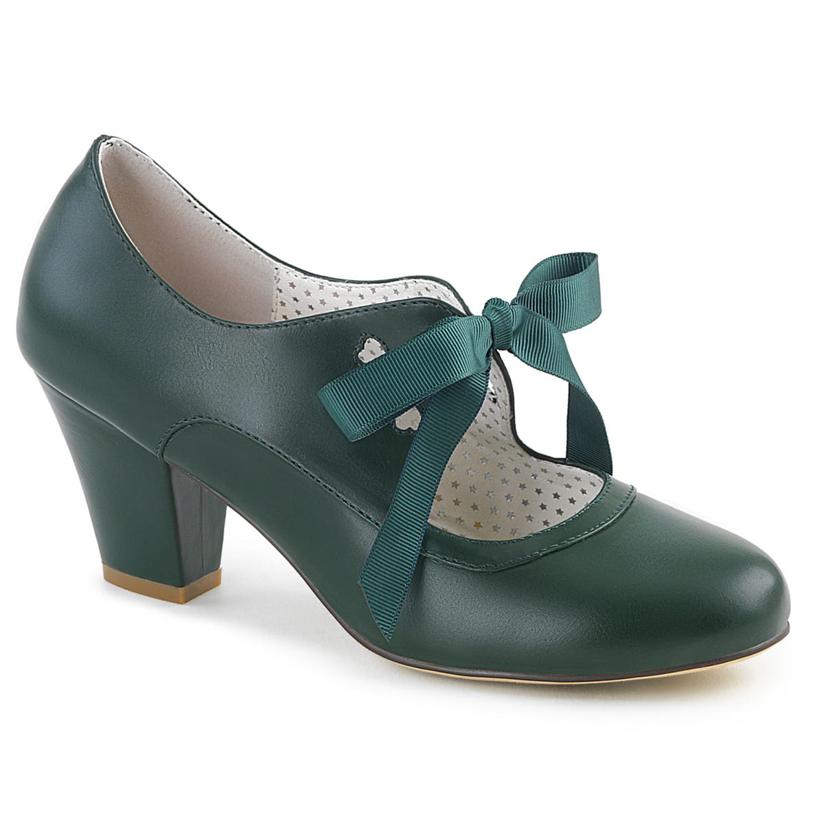 Pin Up Couture WIGGLE-32 Damen Pumps Dunkelgrün  EU 36