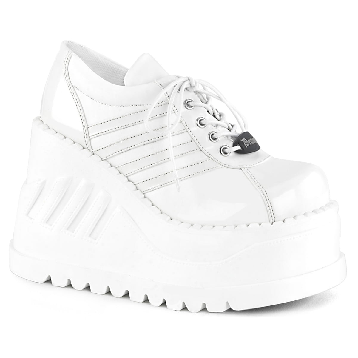 DemoniaCult STOMP-08 Damen Halbschuh Weiß  EU 36