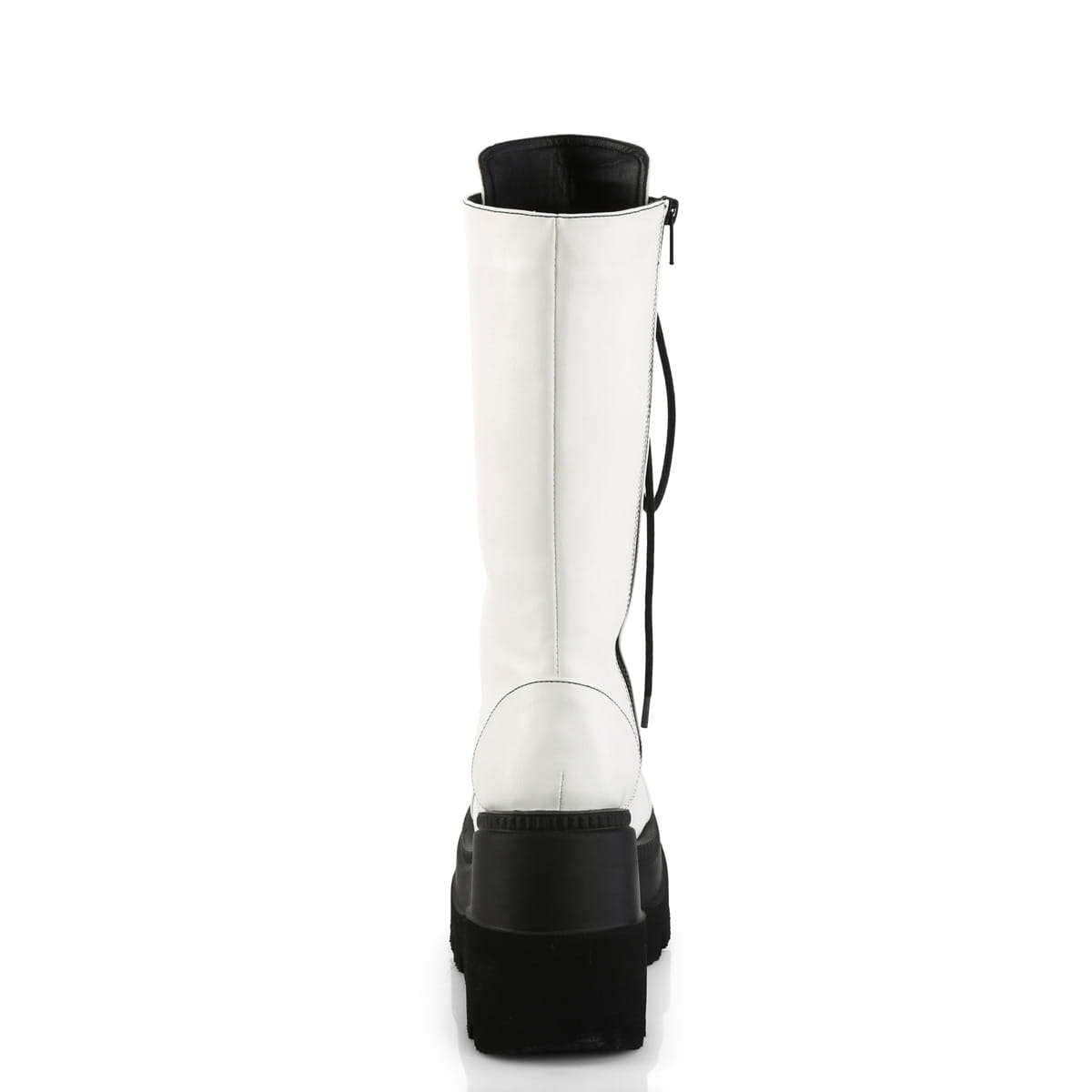 DemoniaCult SHAKER-72 Damen Stiefel Weiß  EU 41
