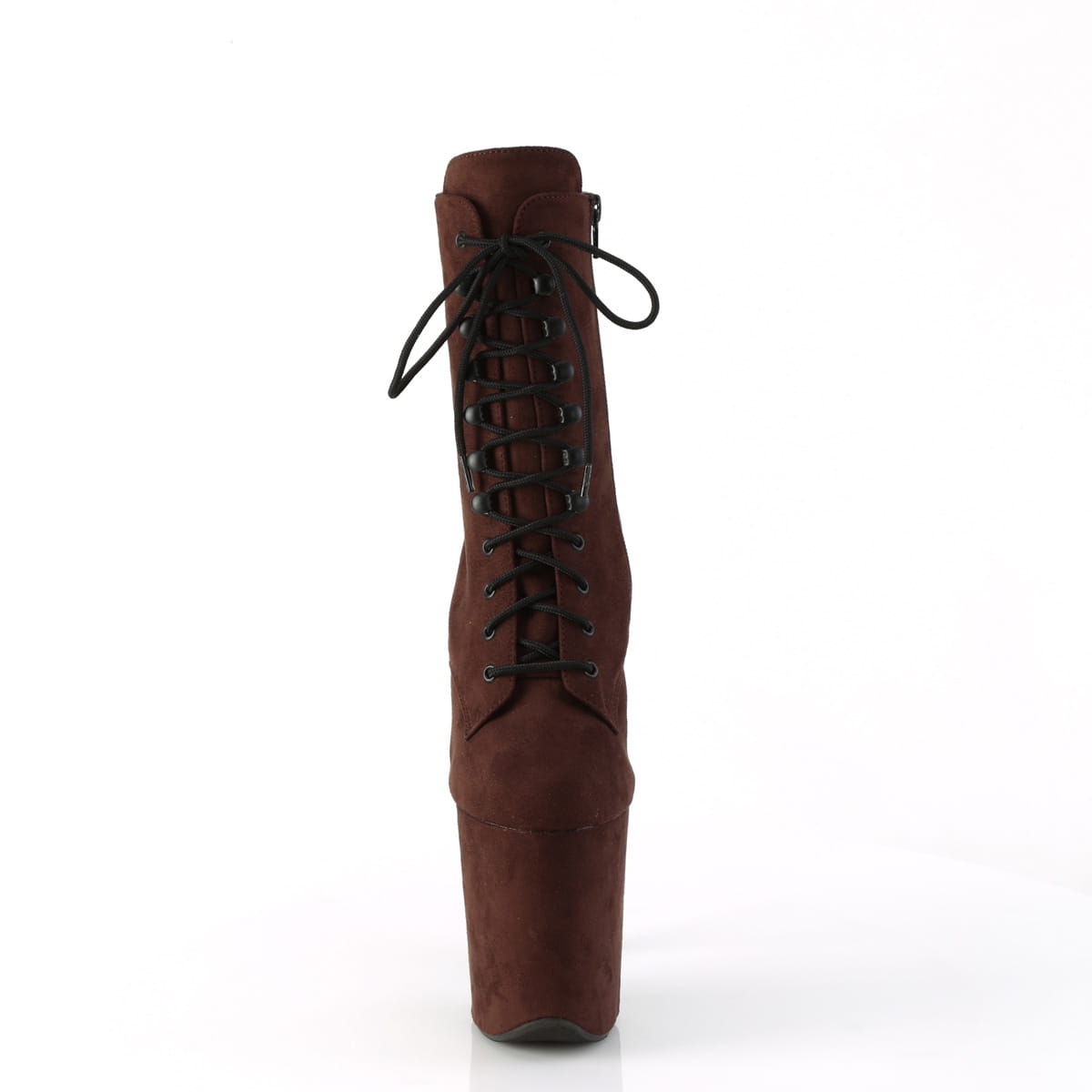 Pleaser FLAMINGO-1020FS Damen Stiefelette Dunkelbraun  EU 37