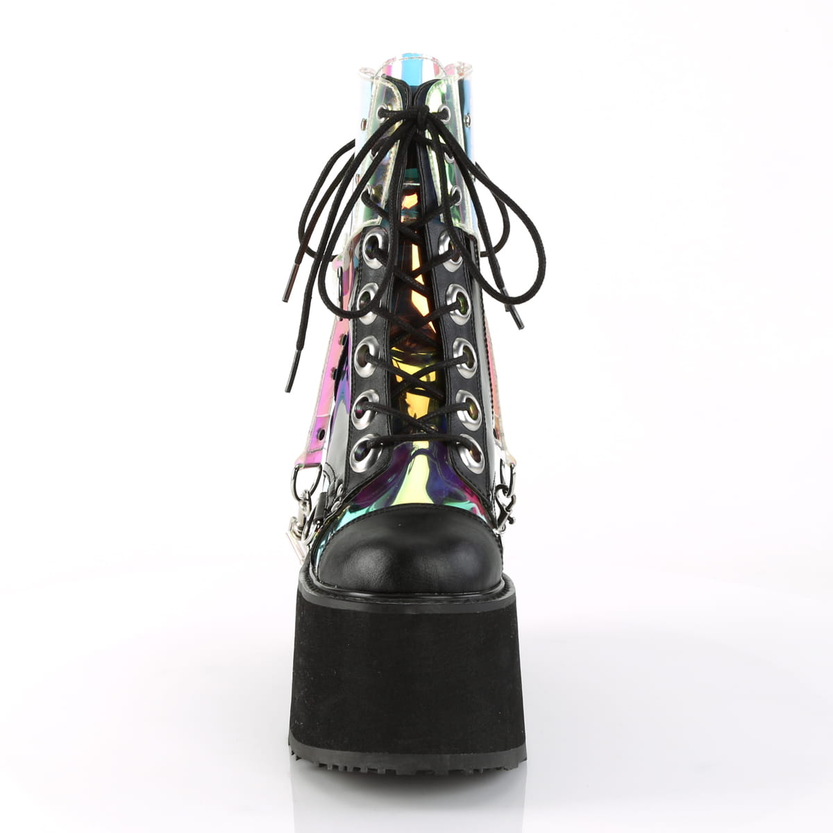 DemoniaCult SWING-115 Damen Stiefelette Schwarz  EU 38