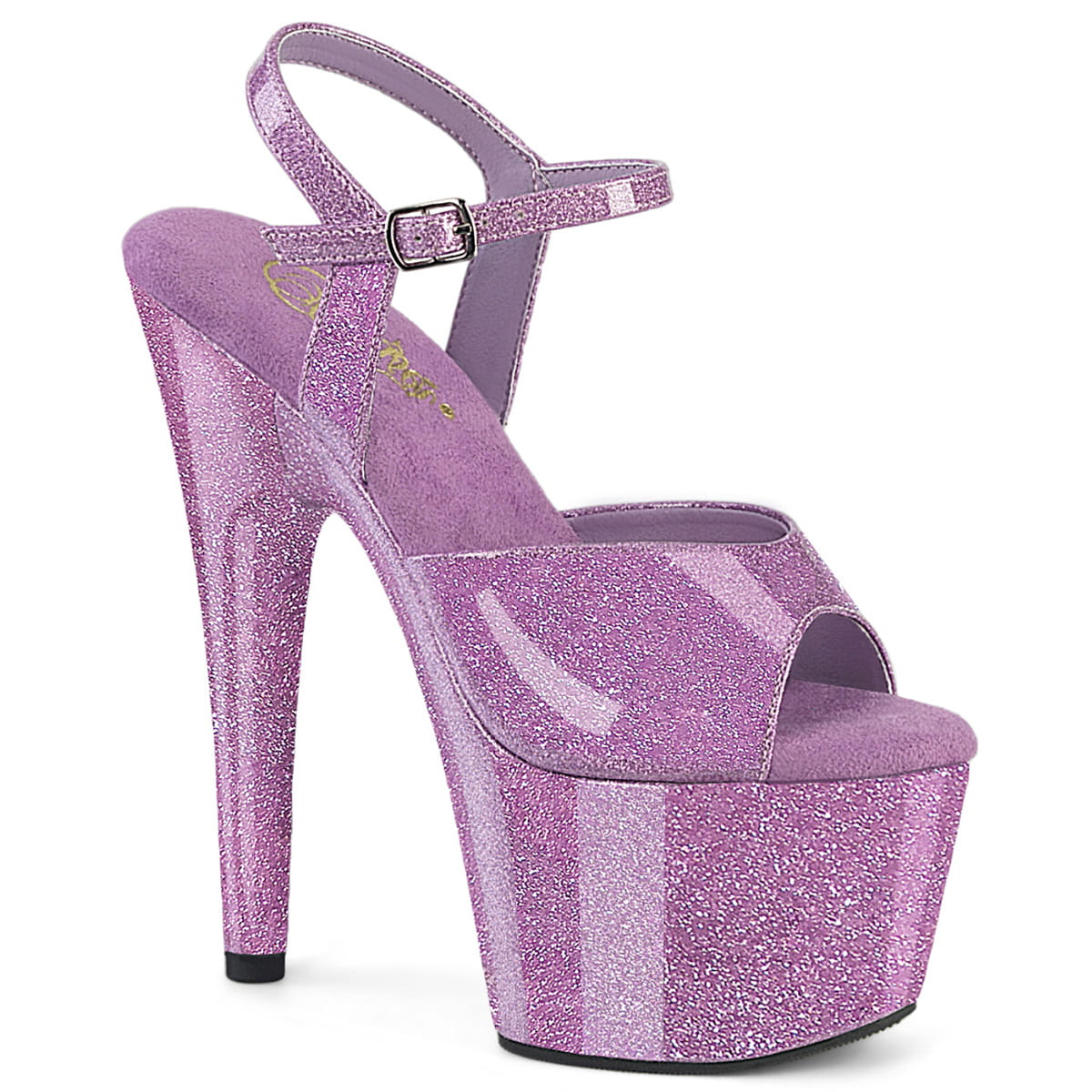 Pleaser ADORE-709GP Damen Sandale Flieder Lack EU 40